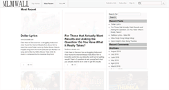 Desktop Screenshot of mlmwall.com